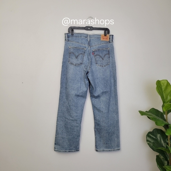 LEVI'S Ribcage Straight Ankle Jeans - Picture 6 of 8